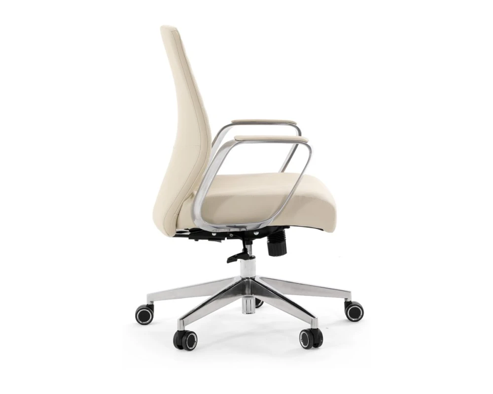 Кресло LINE/B Натуральная кожа, Бежевый