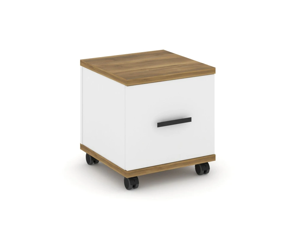 Тумба мобильная 1 распаш. фасад CN.TUM-007 B 420x420x448 Концепт / Concept