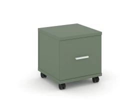 Тумба мобильная 1 распаш. фасад CN.TUM-007 W 420x420x448 Концепт / Concept images