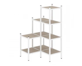 Угловой внутренний стеллаж L-36 862x862x1458 Лофт / Loft images