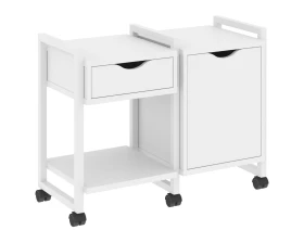 Тумба на колесных опорах наборная. Вариант №3 970х460х767 Лофт / Loft images