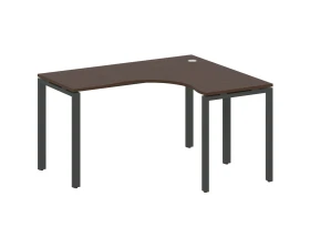 Стол офисный угловой правый на П-образном м/к 140x120x75 Метал Систем / Metal System images