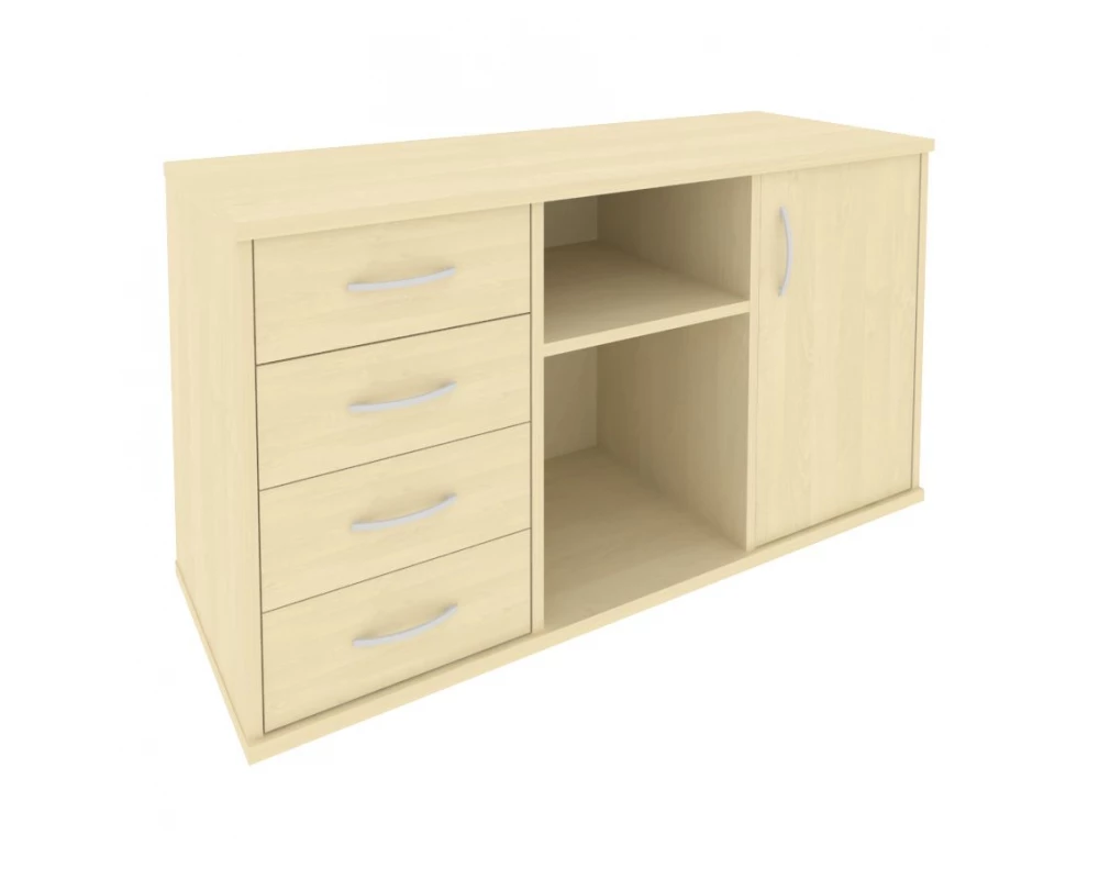 Тумба под оргтехнику сервисная 1200x450x680 Рива / Riva
