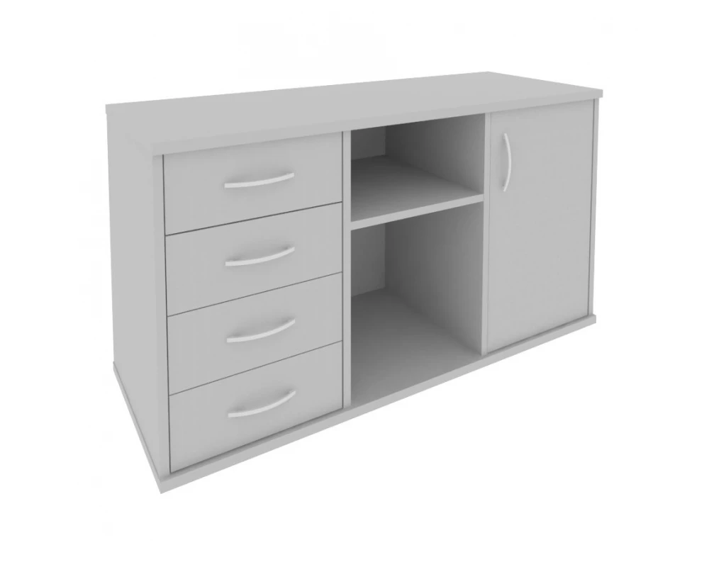 Тумба под оргтехнику сервисная 1200x450x680 Рива / Riva