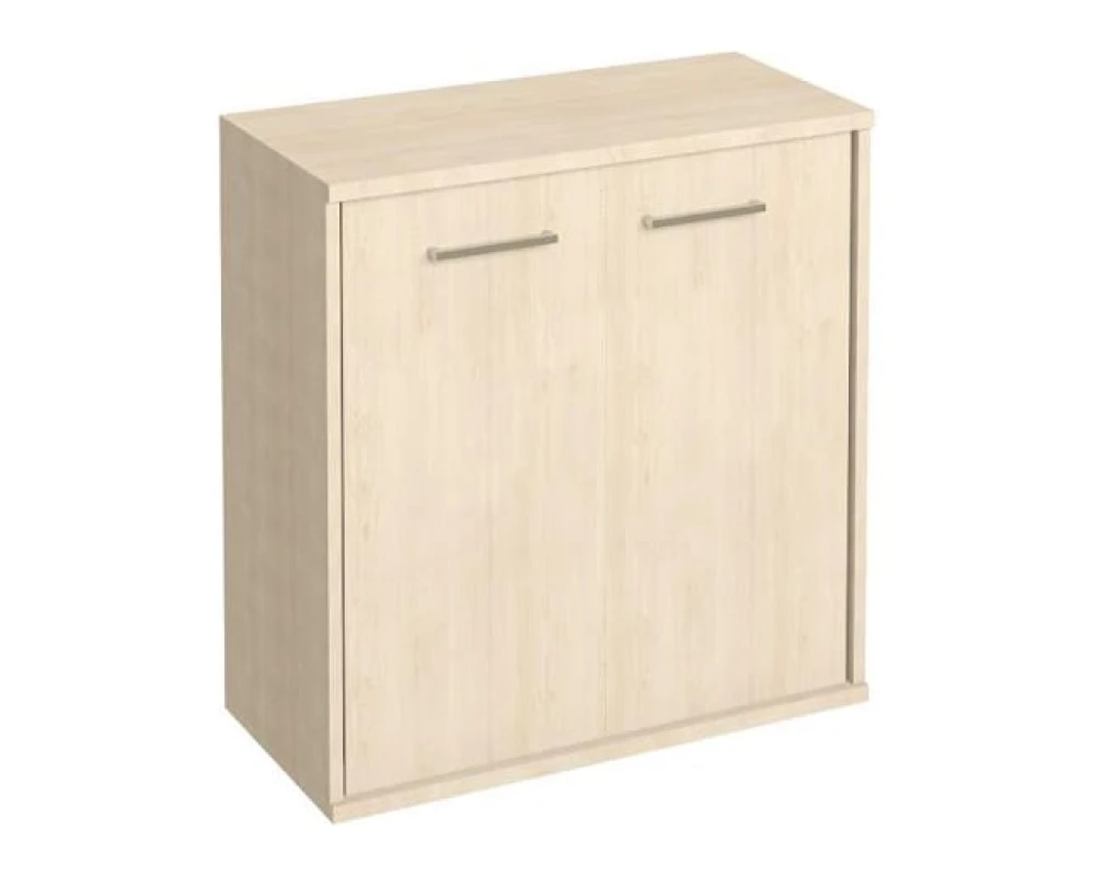 Шкаф низкий широкий 2 низкие двери ЛДСП Фёст / First