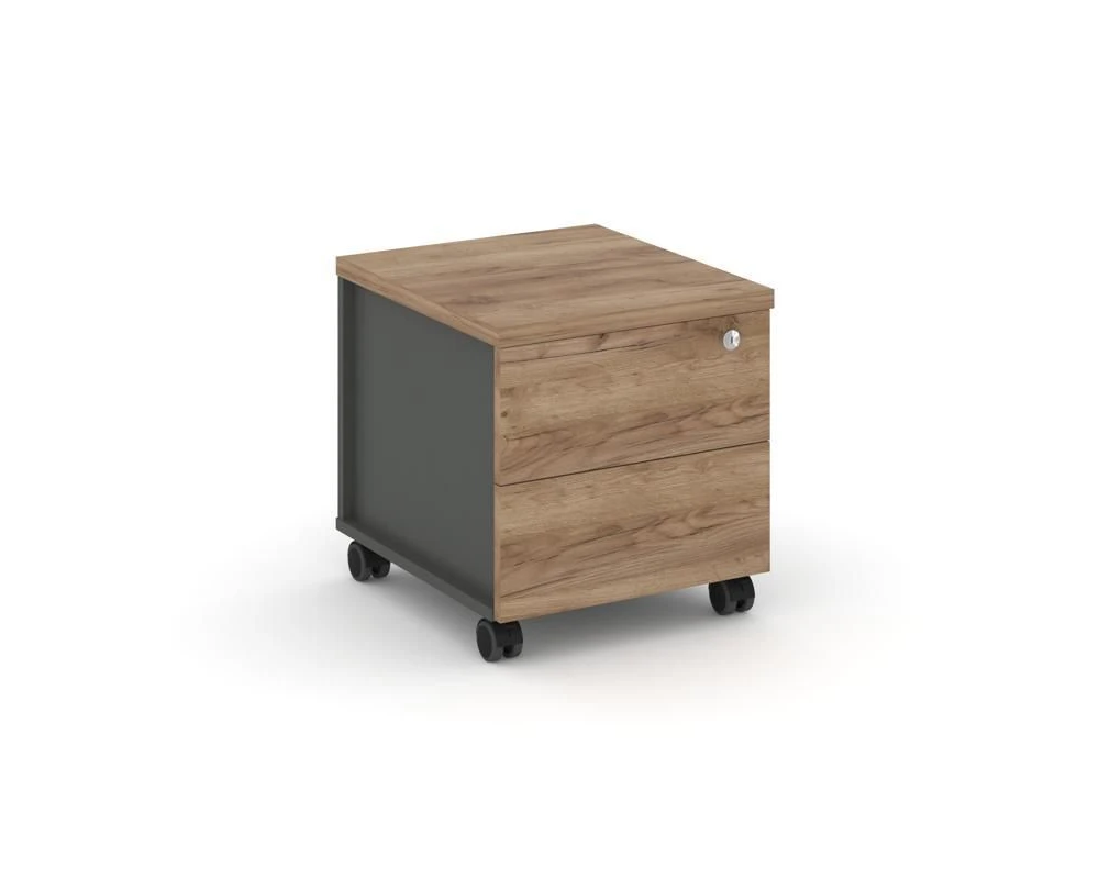 Тумба мобильная усил. колеса 416х460х437 Стайл Проджект / Style Project