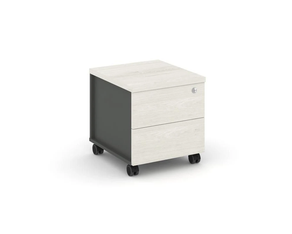 Тумба мобильная усил. колеса 416х460х437 Стайл Проджект / Style Project