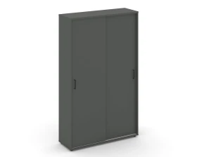 Шкаф-купе с полками в 2-х секциях 1200x400x1982 зад. стенка HDF Стайл Проджект / Style Project images