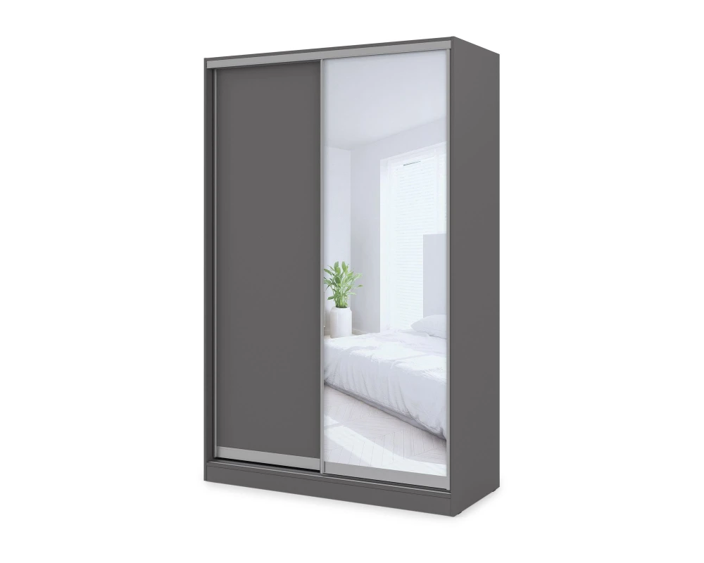 Шкаф-купе 2-дверный (1204*600*2201) ШКДЗ.12.7 КОМФОРТ / COMFORT