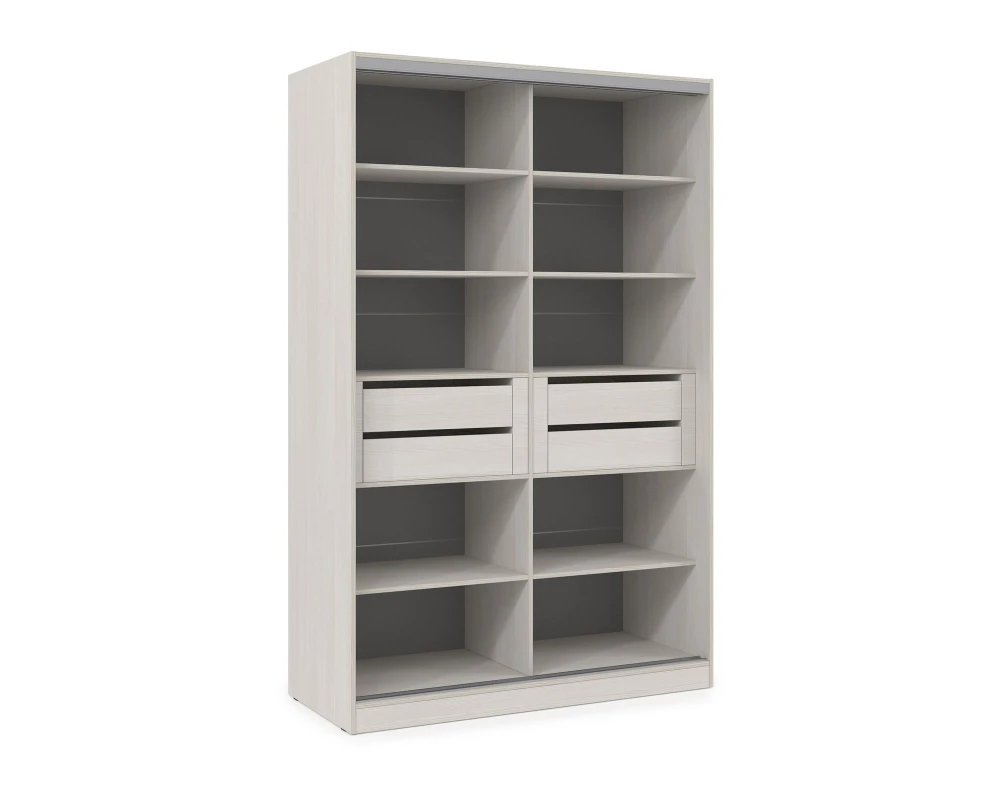 Шкаф-купе 2-дверный (1404*600*2201) ШКДД.14.10 КОМФОРТ / COMFORT