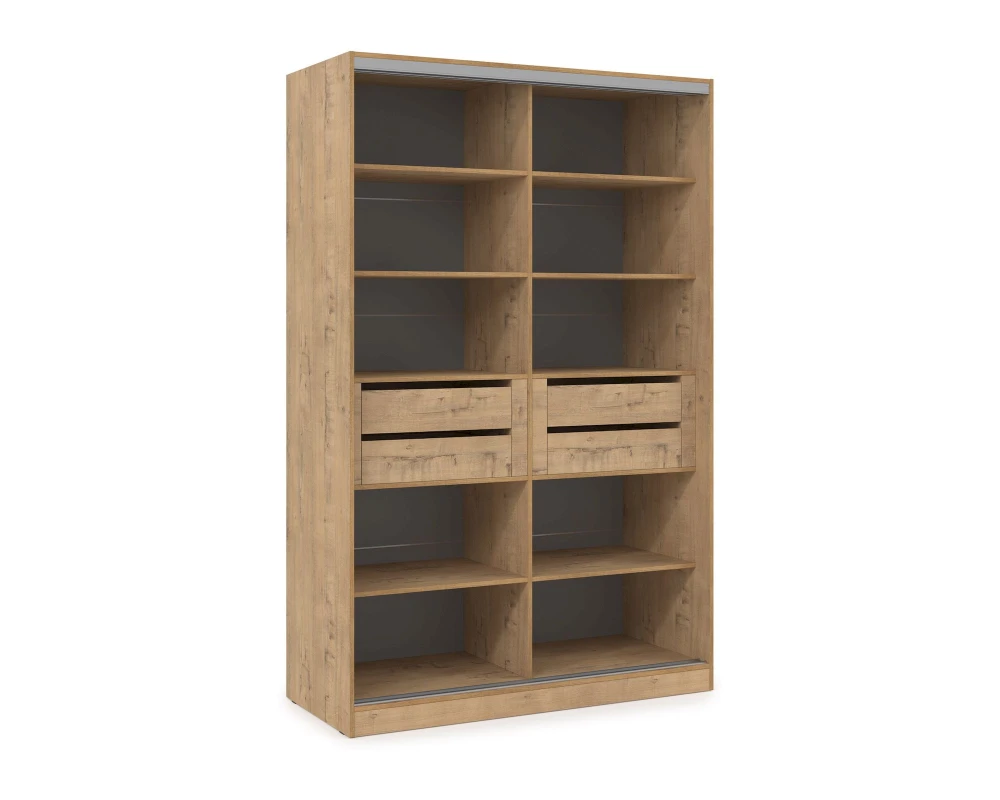 Шкаф-купе 2-дверный (1204*600*2201) ШКДД.12.10 КОМФОРТ / COMFORT