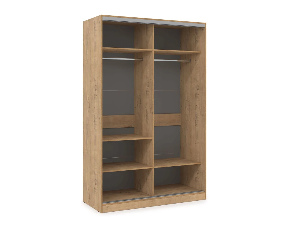 Шкаф-купе 2-дверный (1204*600*2201) ШКДД.12.3 КОМФОРТ / COMFORT