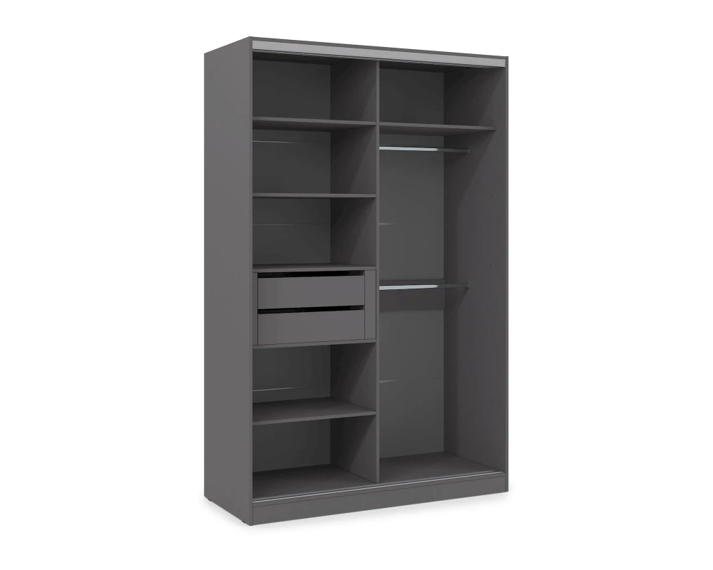 Шкаф-купе 2-дверный (1204*600*2201) ШКДД.12.7 КОМФОРТ / COMFORT