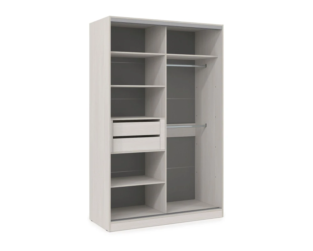 Шкаф-купе 2-дверный (1404*600*2201) ШКДД.14.7 КОМФОРТ / COMFORT