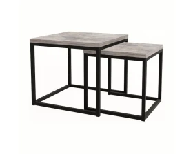 Комплект журнальных столов Сэт Логик / SET LOGIC (900x900x450) images