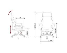 Кресло Бюрократ АНТОНИО / ANTONIO images