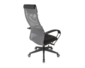 Кресло Бюрократ CH-607 Сетка/ Ткань, Темно-серый images