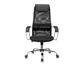 Кресло Бюрократ CH-607SL Сетка/ Ткань, Черный images