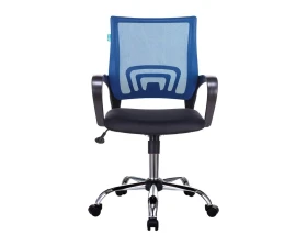 Кресло Бюрократ CH-695NSL Сетка/ Ткань, Синий/Черный images