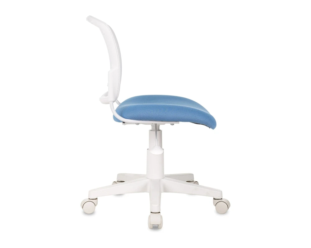 Кресло Бюрократ CH-W296NX Сетка/ Ткань, Голубой