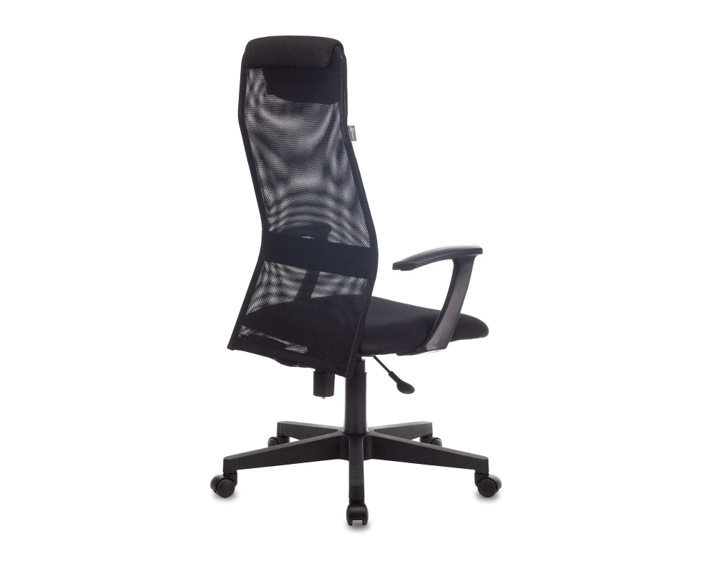 Кресло Бюрократ KB-8 Сетка/ Ткань, Черный