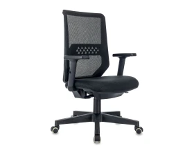 Кресло Бюрократ MC-611N Сетка/ Ткань, Черный images