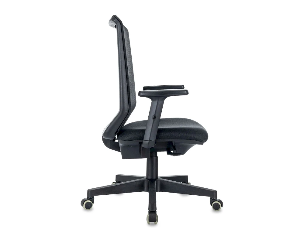 Кресло Бюрократ MC-611N Сетка/ Ткань, Черный