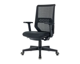 Кресло Бюрократ MC-611N Сетка/ Ткань, Черный images