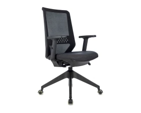 Кресло Бюрократ MC-611NL Сетка/ Ткань, Черный images