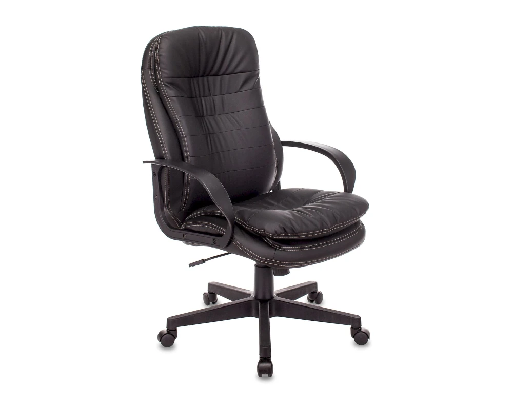 Кресло Бюрократ T-9950PL Экокожа, Черный