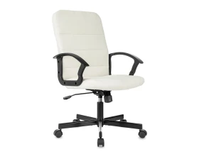 Кресло Бюрократ Триест / Triest Ткань, Молочный images