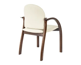 Стул Бюрократ Джуно Экокожа, Бежевый images