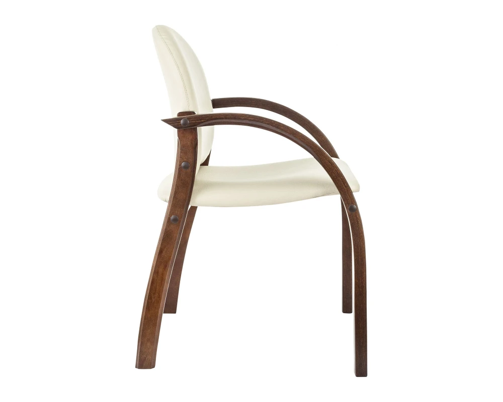 Стул Бюрократ Джуно Экокожа, Бежевый