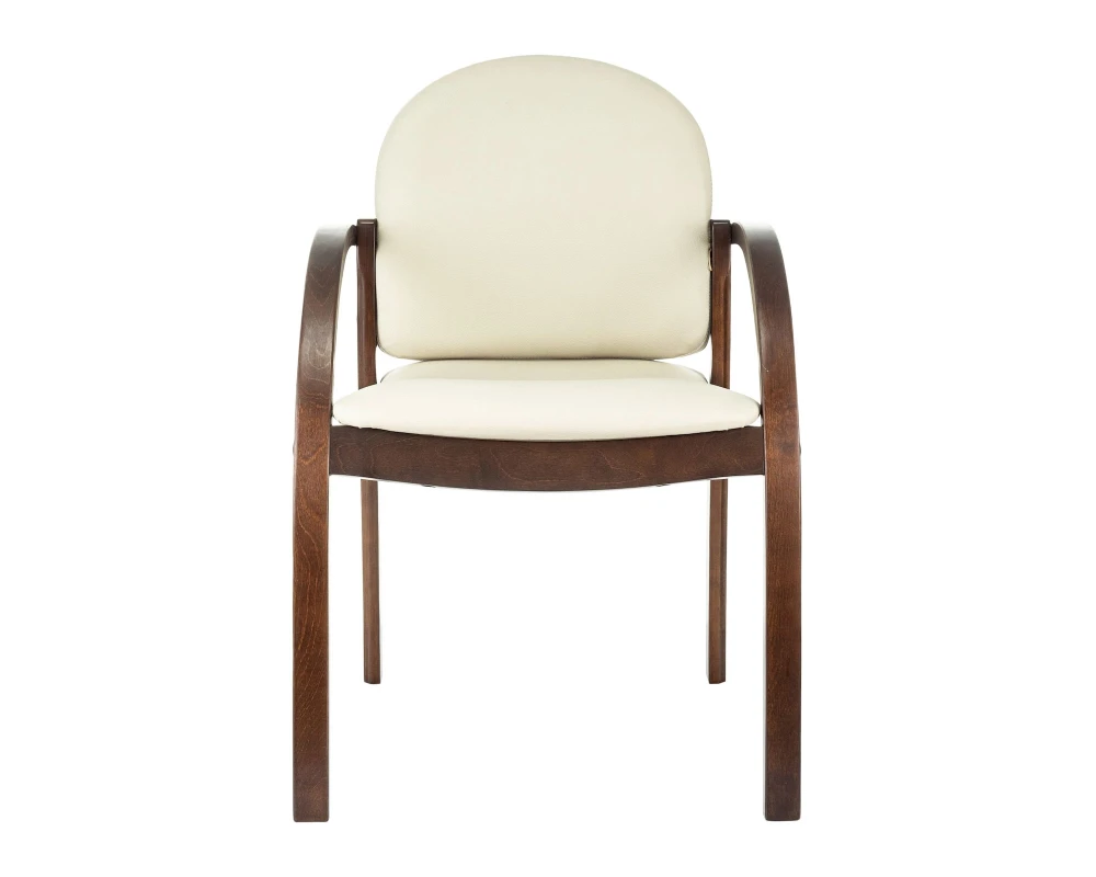 Стул Бюрократ Джуно Экокожа, Бежевый