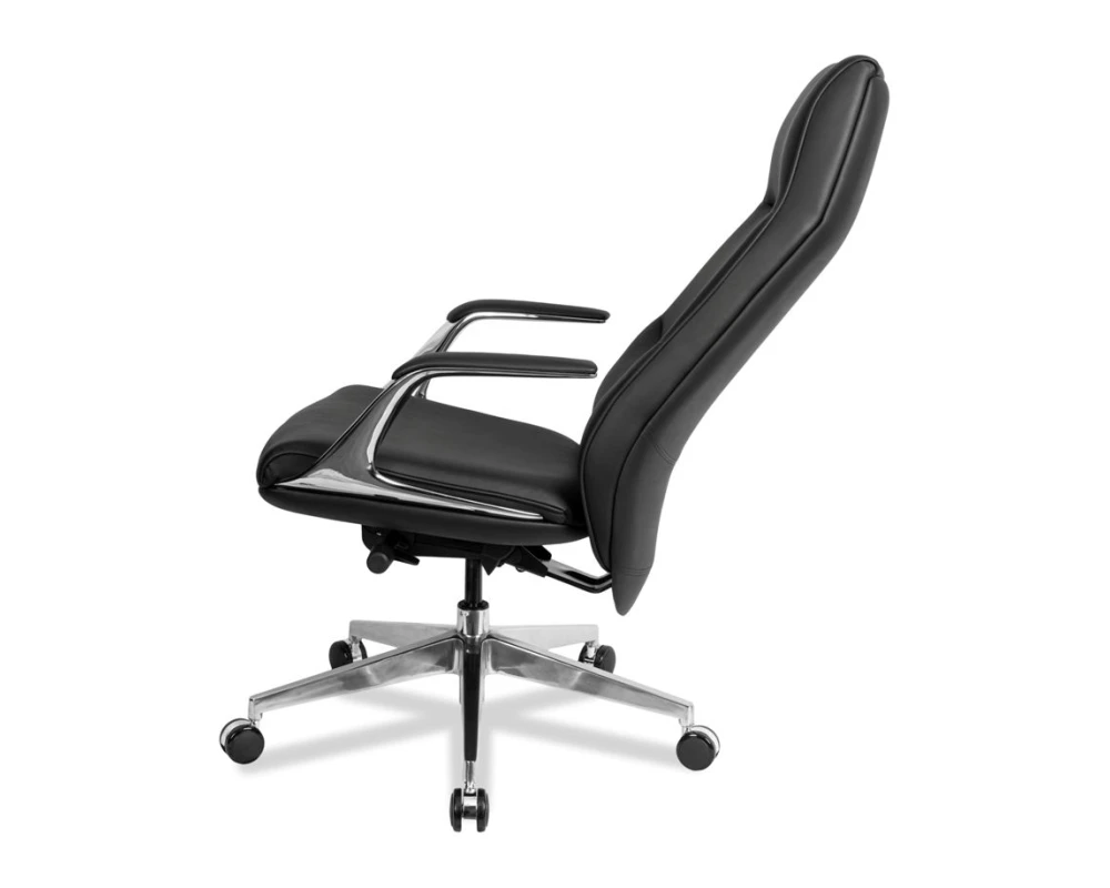 Кресло College CLG-627 LTU-A Экокожа, Черный