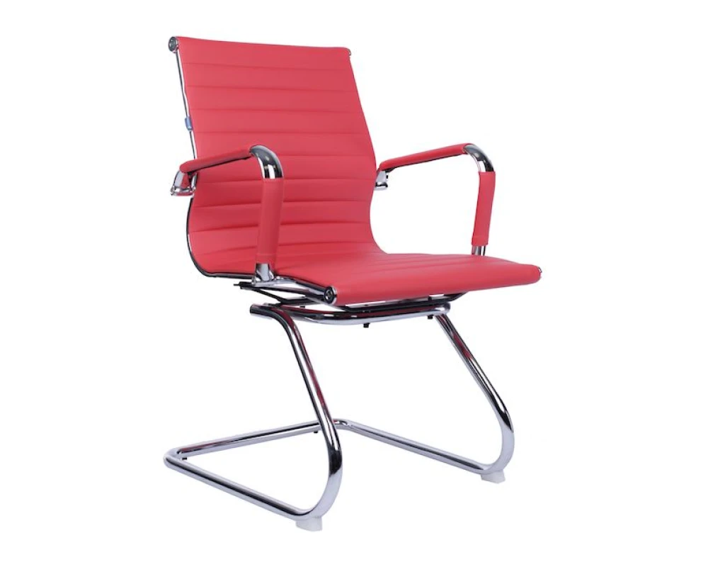 Кресло Everprof Лео СФ / Leo CF Экокожа, Красный