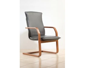 Кресло БЕРЛИН В, кожа, дерево images