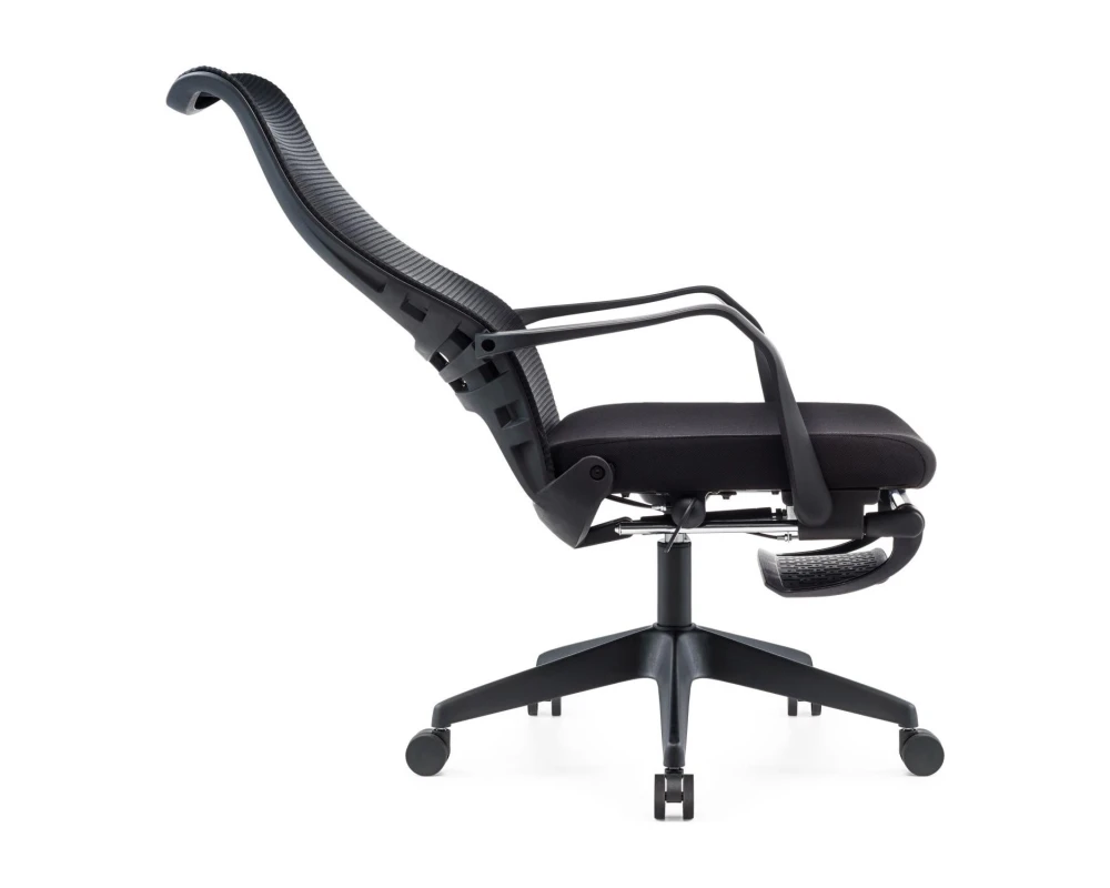 Кресло VIKING-51 M121-1 Сетка/Ткань, Черный