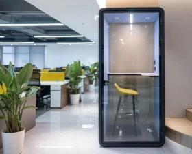 Акустическая кабина LWOP ONE SKY glass images