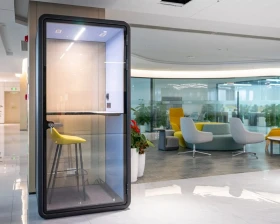 Акустическая кабина LWOP ONE SKY glass images