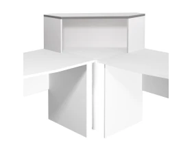 Надстройка на стол угловая 996х264х346 Монолит images