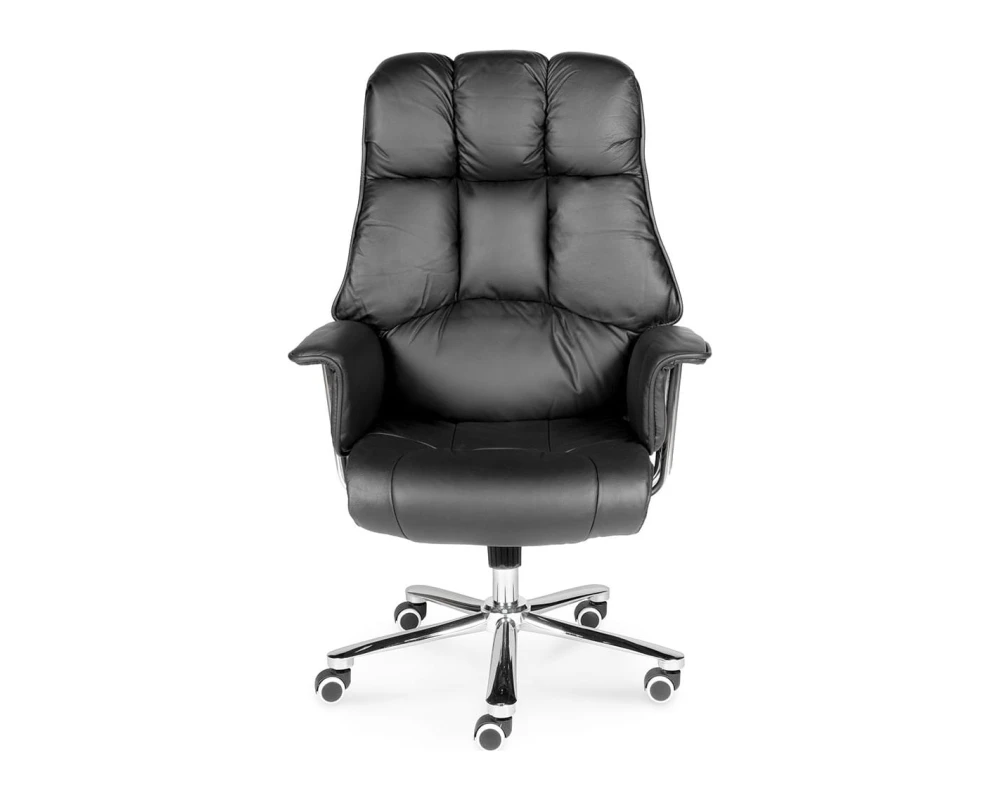 Кресло Norden Президент Экокожа, Черный