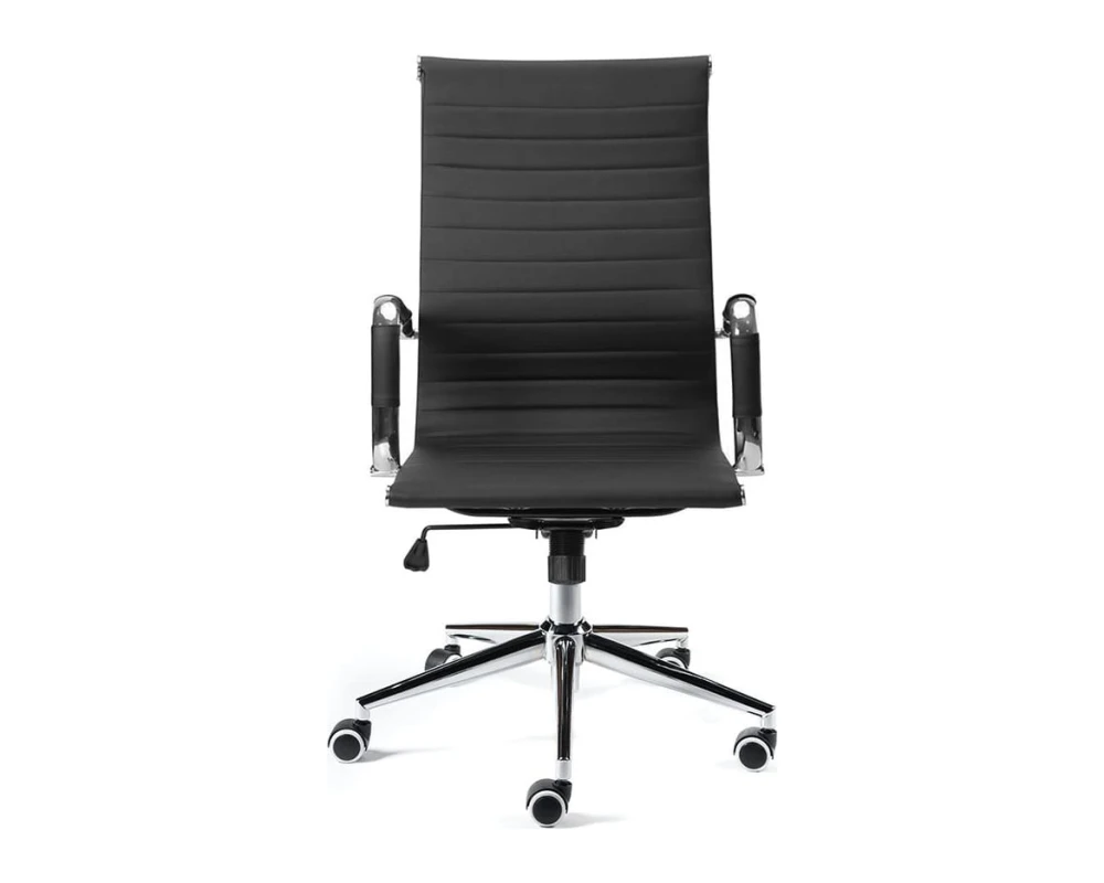 Кресло Norden Техно Экокожа, Черный