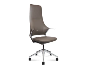 Кресло Norden Хан / Han Натуральная кожа, Серый images