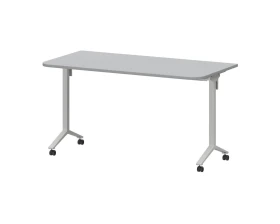 Стол мобильный складной радиусный МБ22-140.70Р 1400x700x750 Моби images