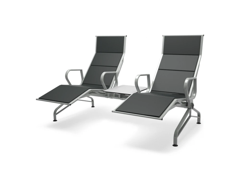 Многоместная секция Aero-шезлонг 4П со столиком